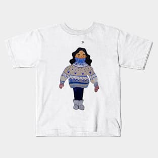 Artist's Sweatshirt Kids T-Shirt